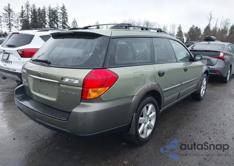 2007 Subaru Outback Outback 2.5I z USA, uszkodzony, nr VIN 4S4BP61C377300872